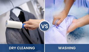 Difference between dry cleaning and washing