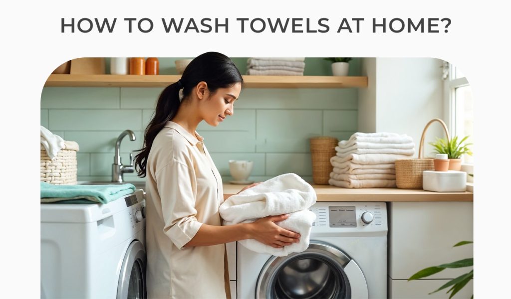 How To Wash Towels At Home?