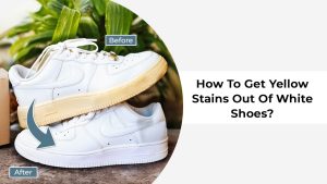 How To Get Yellow Stains Out Of White Shoes?