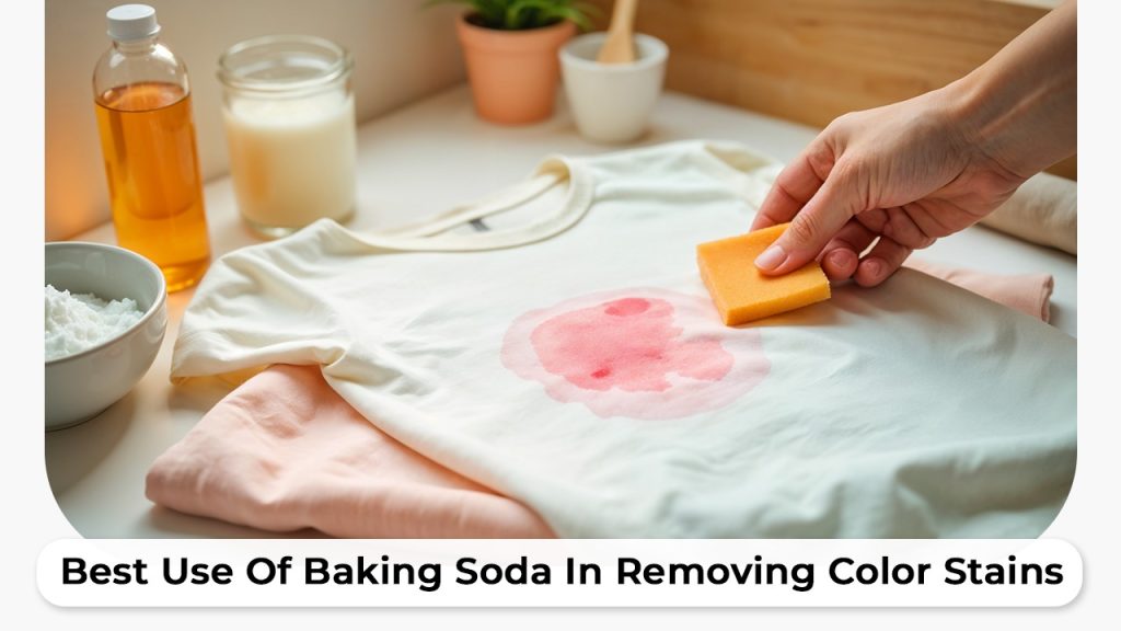 Best Use Of Baking Soda In Removing Color Stains
