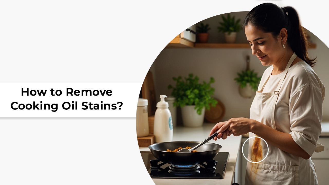 How to Remove Cooking Oil Stains from Clothes?