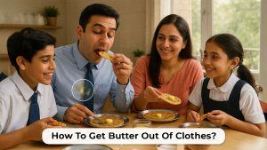 How to Get Butter Out of Clothes